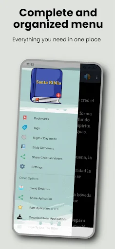 Download Reina Valera 1960 Bible – Baca Alkitab Spanyol Offline - Screenshot 2