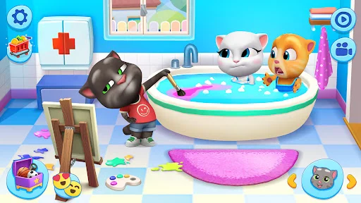 Download My Talking Tom Friends Terbaru – Game Virtual Pet Gratis - Screenshot 1