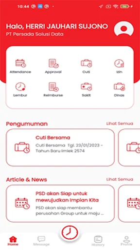 Download Persada HRIS Terbaru – Aplikasi Manajemen HR Praktis - Screenshot 3