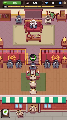 Download Cat Mafia : Idle Tycoon Games Terbaru – Game Simulasi Kucing - Screenshot 9